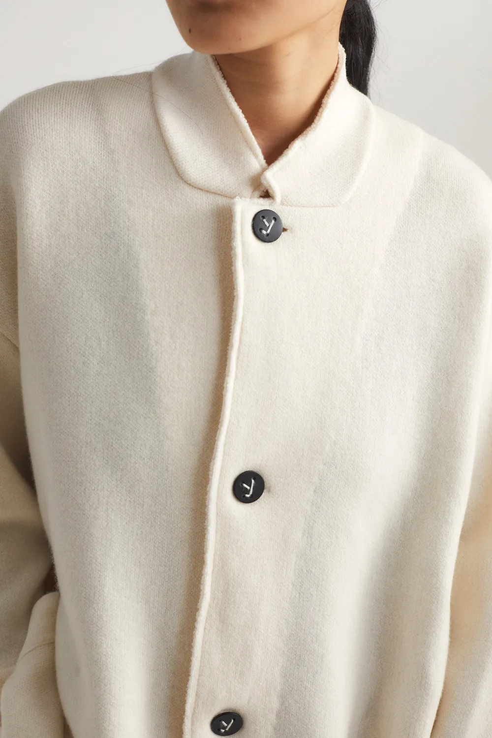 Oyuna Wind Jacke Ivory Damen relaxed