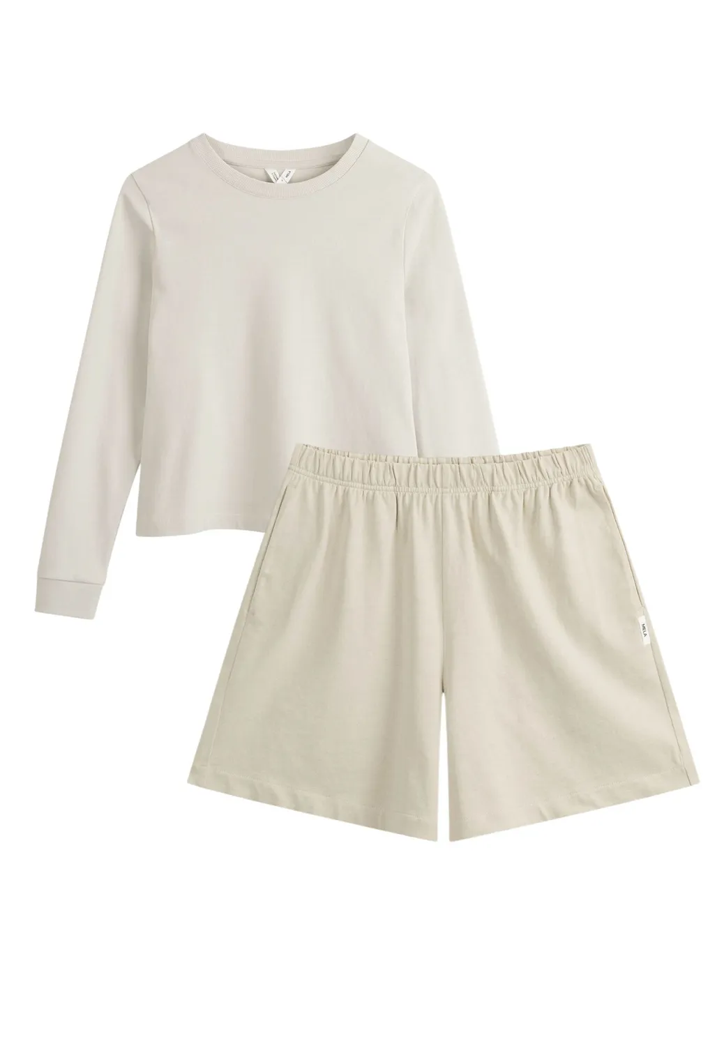 MELA AASTHA JIVIKA Set Langarmshirt Shorts Bio