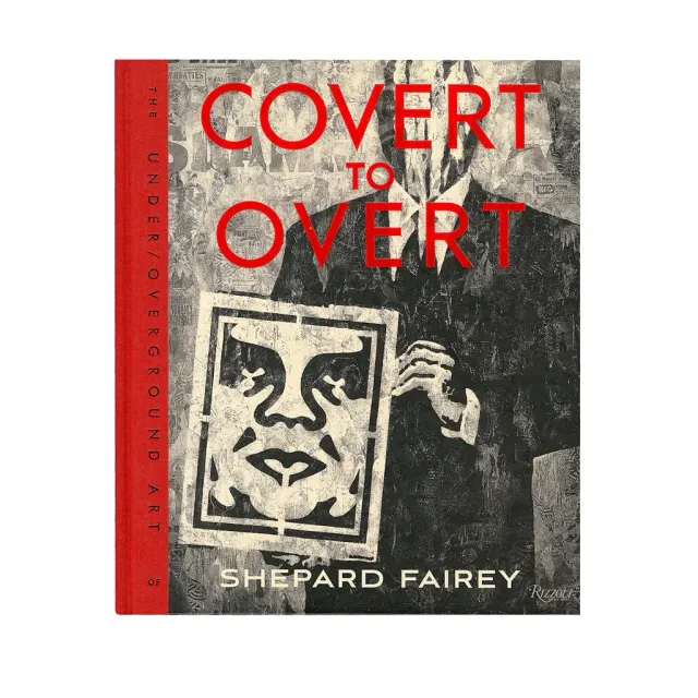 Obey Covert to Overt Buch signiert Hardcover 255 Seiten