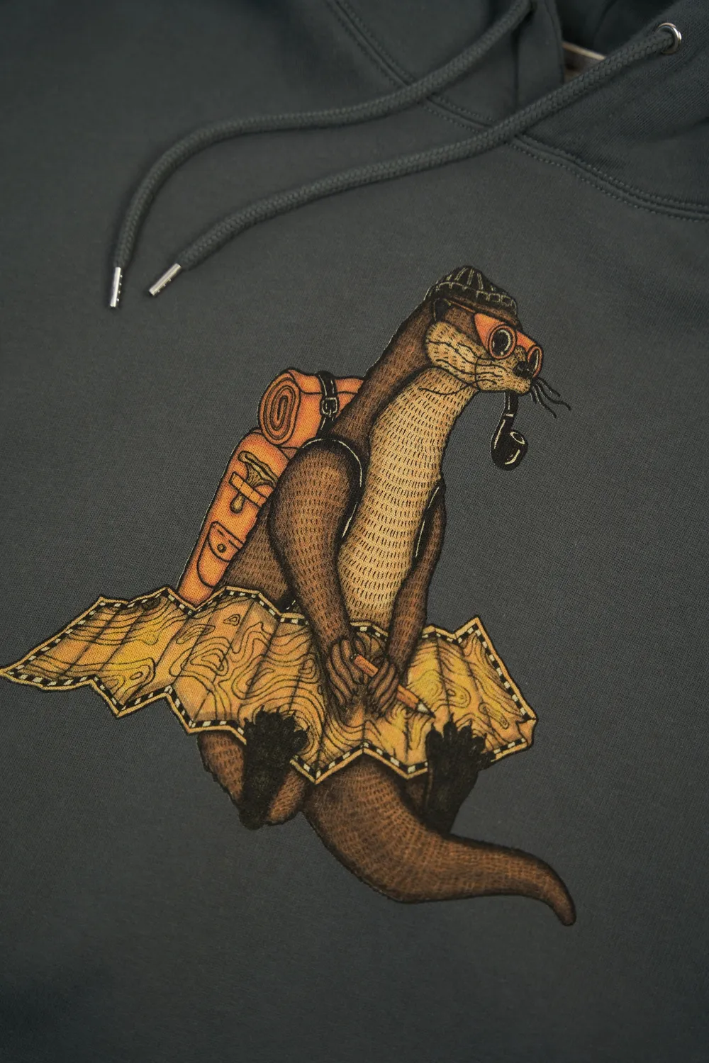 LAKOR The Otter Way Hoodie Urban Chic Bio-Baumwolle