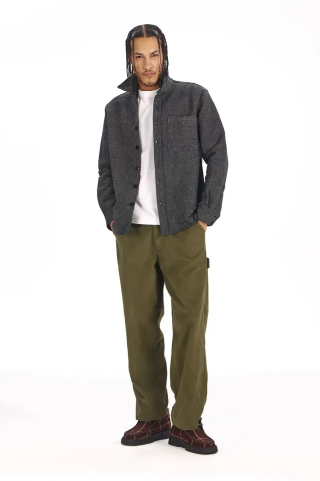 KOMODO THEO Arbeitshose Khaki Bio-Baumwolle Herren