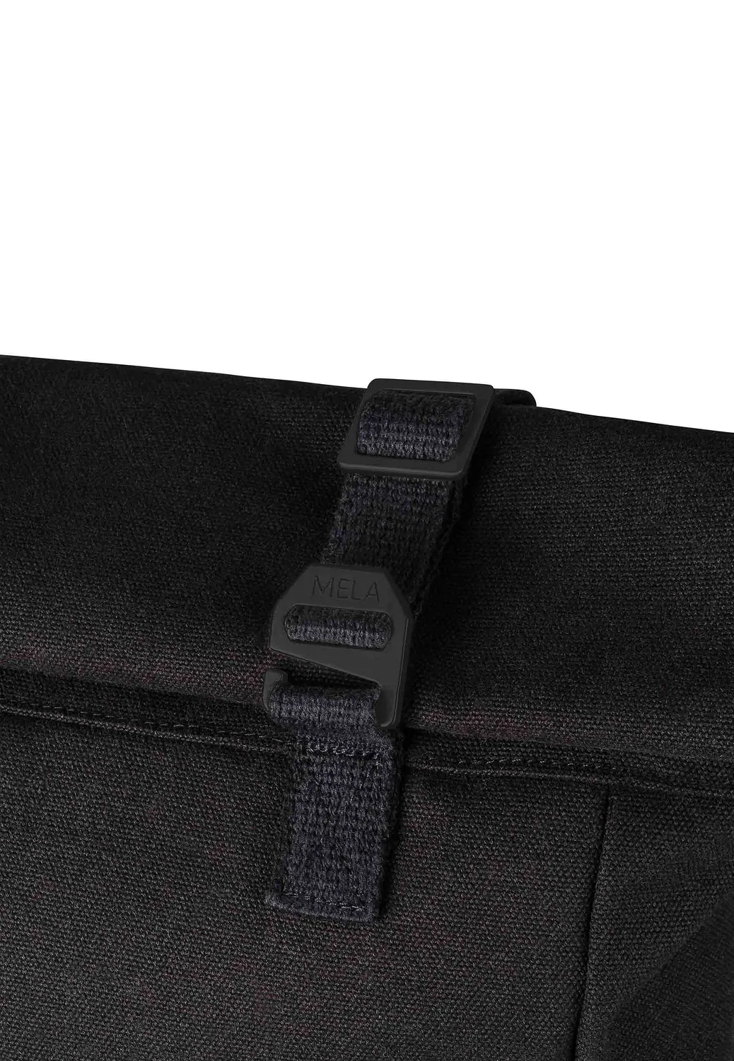 MELA Ansvar I Rucksack schwarz Fairtrade-Baumwolle