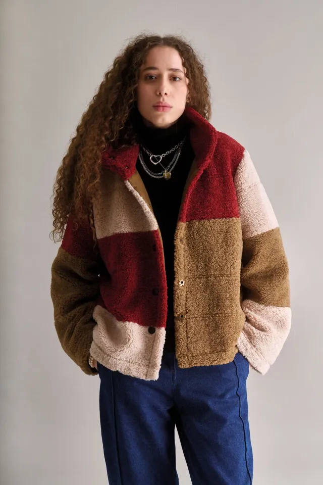 Komodo Isobel Patchwork Jacke Recycling-PET