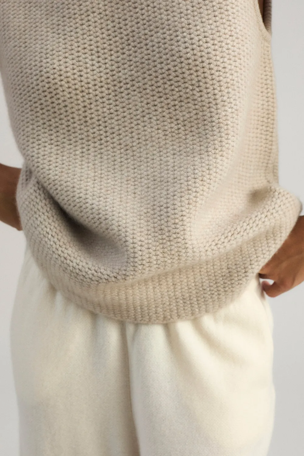 Oyuna Botini Top Feather Grobstrick
