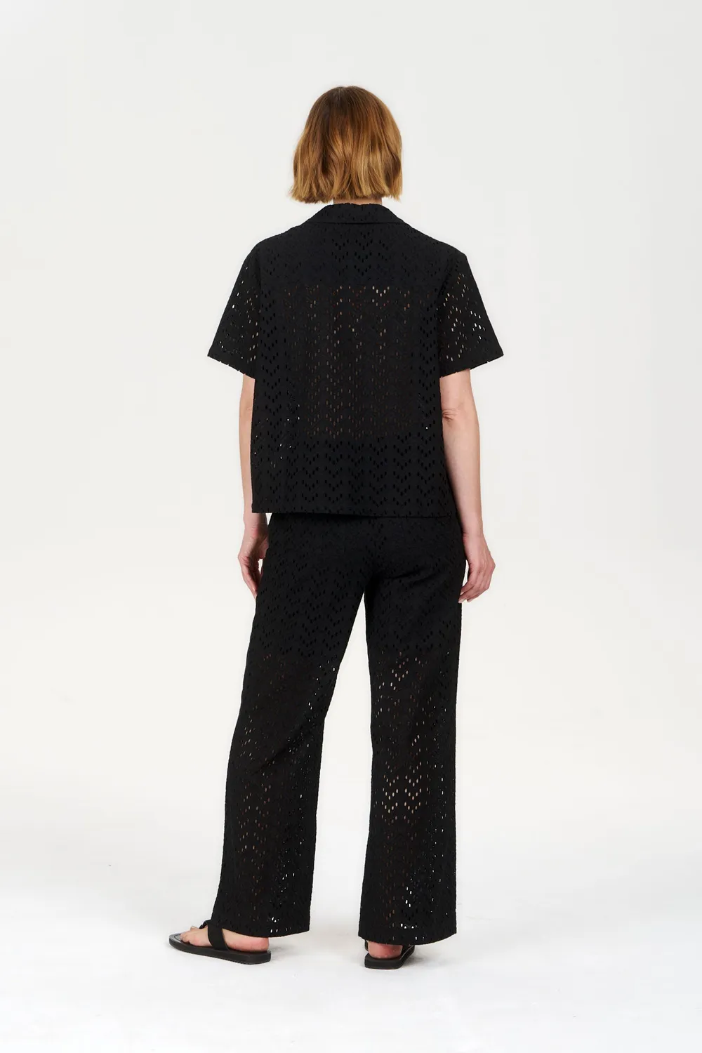 KOMODO LUNA Hemd Schwarz Bio-Baumwolle Damen