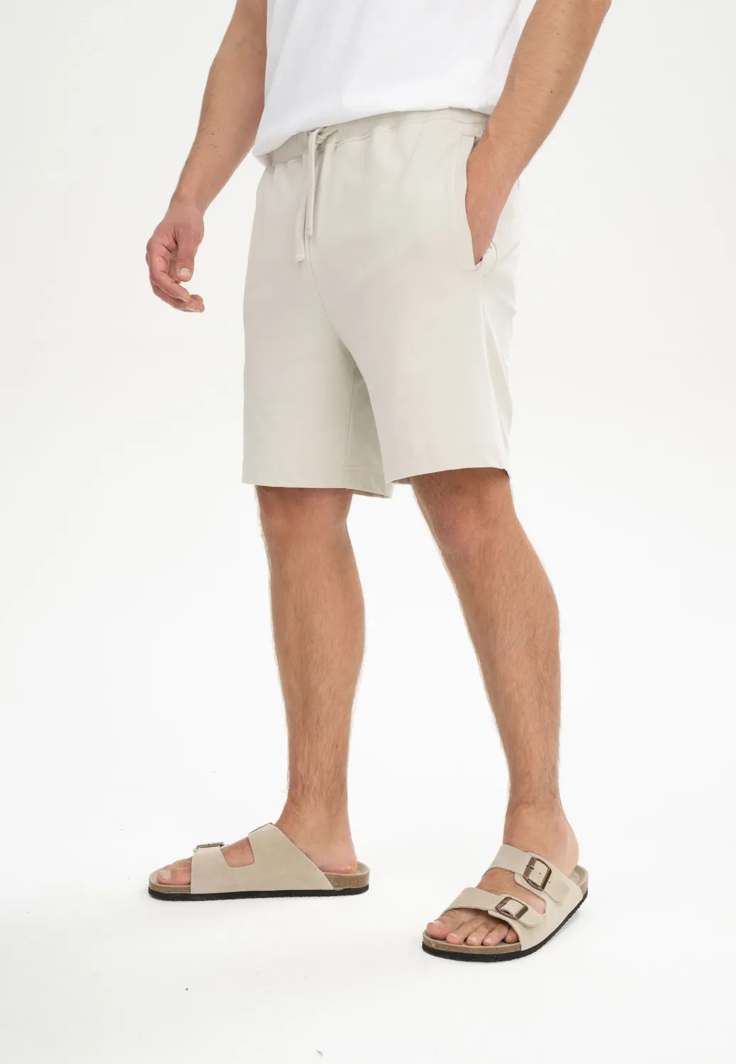 MELA KRISH Shorts birke aus Bio-Baumwolle