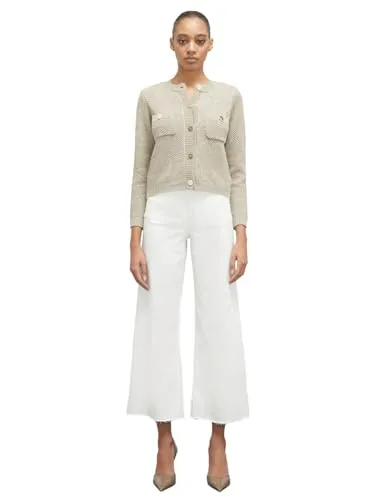 Motivi Kurzer Bouclé-Cardigan Pailletten