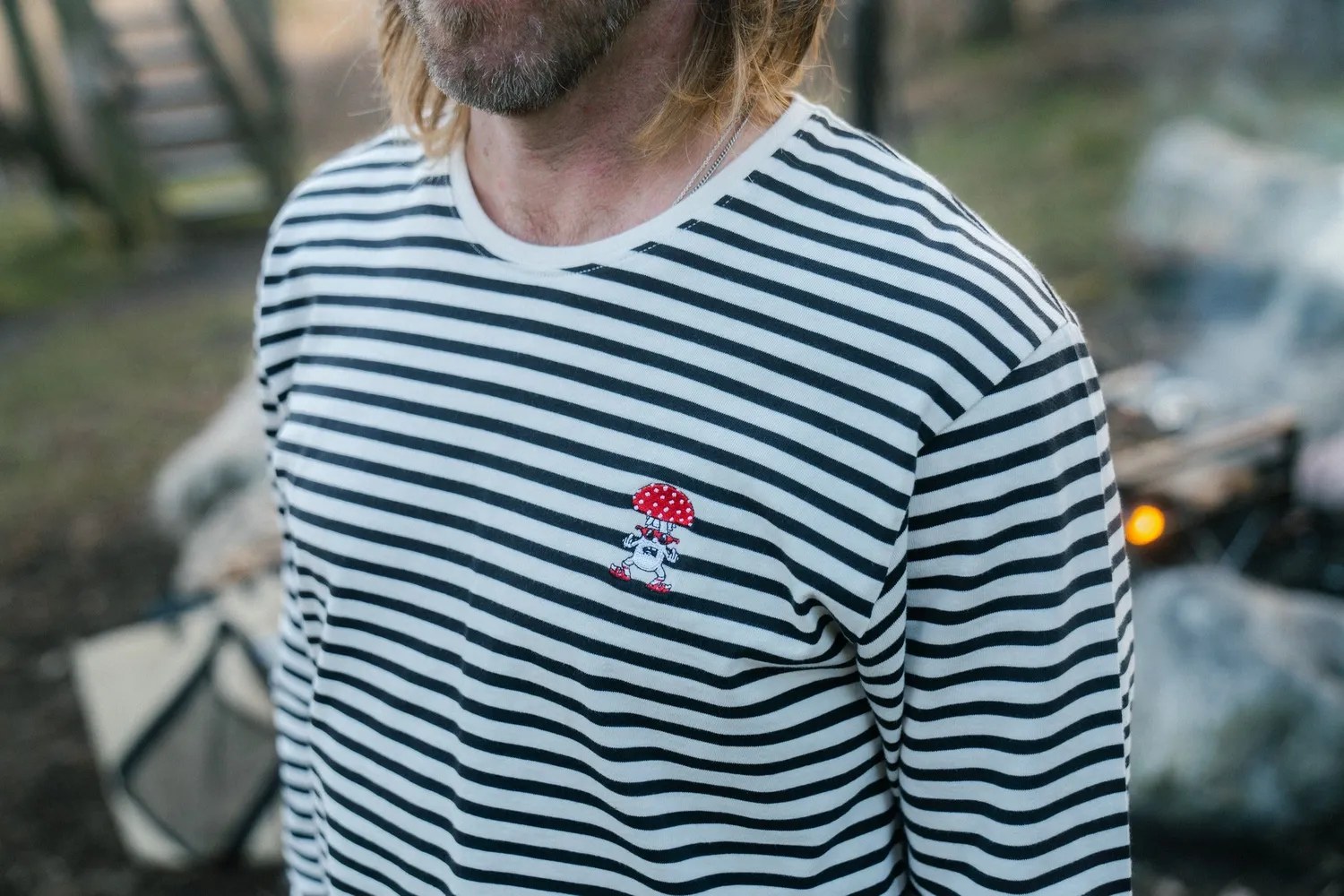 LAKOR Ahoy Mini Toxic Mushroom T-Shirt Bicolor