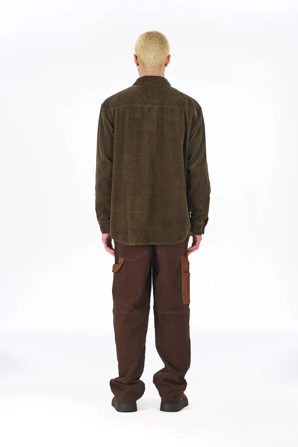 Komodo Karda Overshirt Khaki Herren Cord