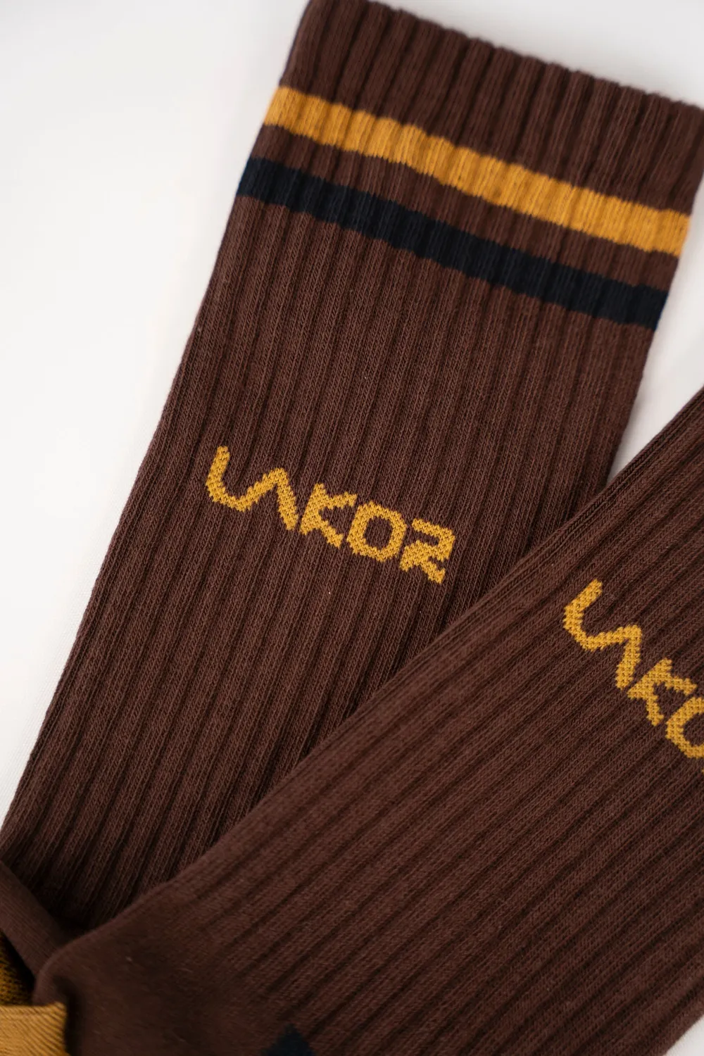 LAKOR Æxplorer Socken Braun aus Bio-Baumwolle
