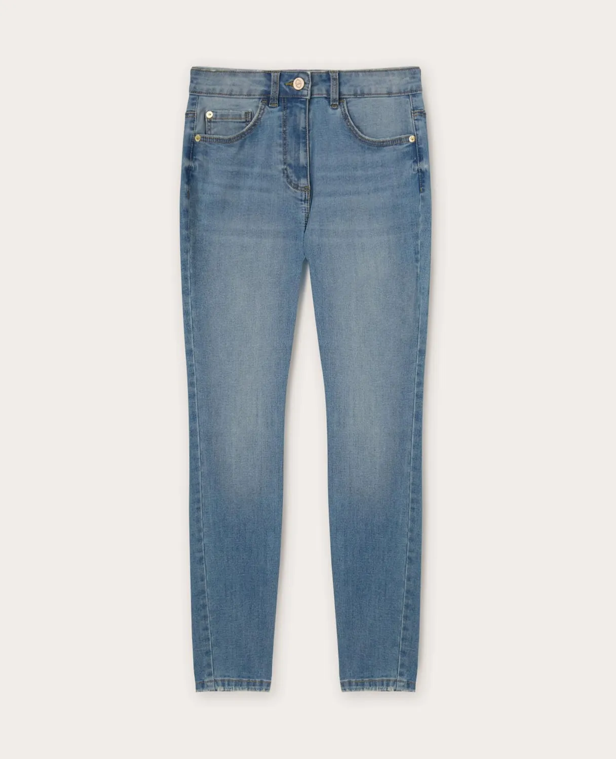 Motivi Gisele Skinny-Jeans hellblau hohe Taille