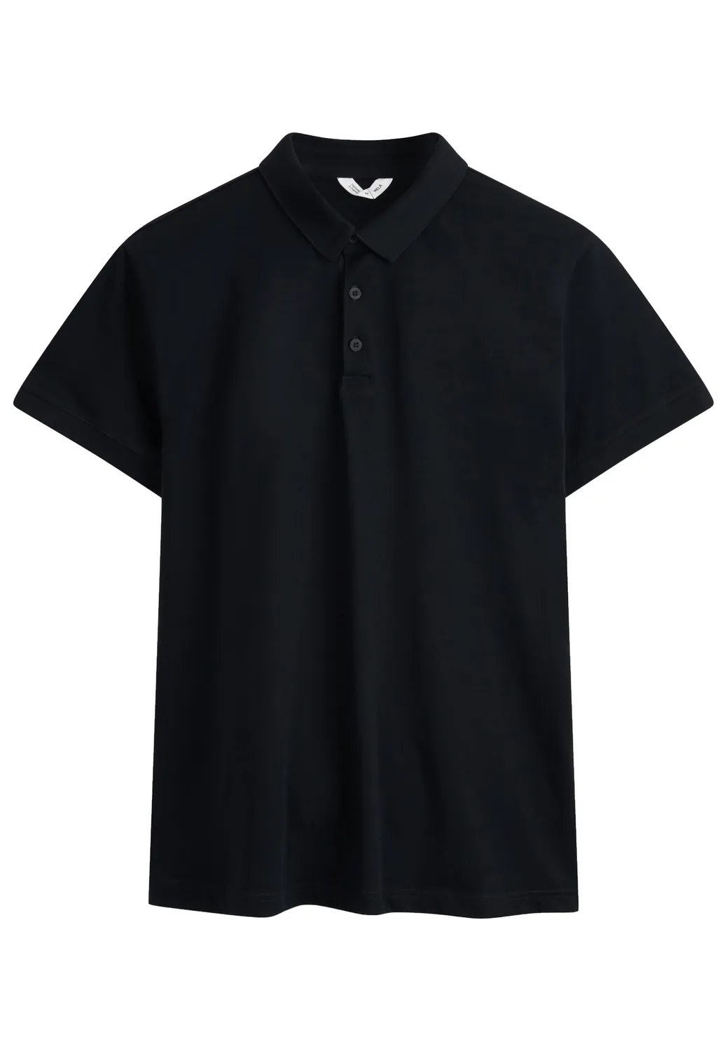 MELA Jaspal Poloshirt weiß Bio-Baumwolle