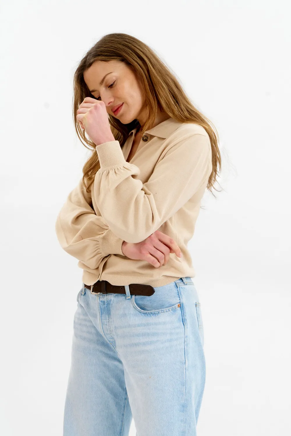 Komodo Nani Cardigan Creme Bio-Baumwolle EUR 38