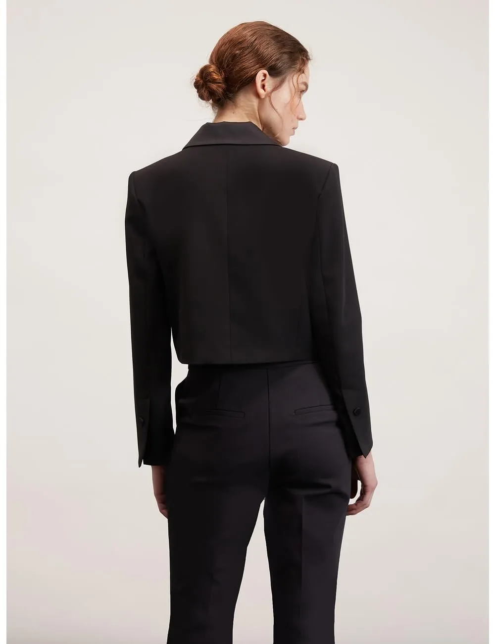 Motivi Spencer-Jacke mit Satineinsätzen Jacke technisch