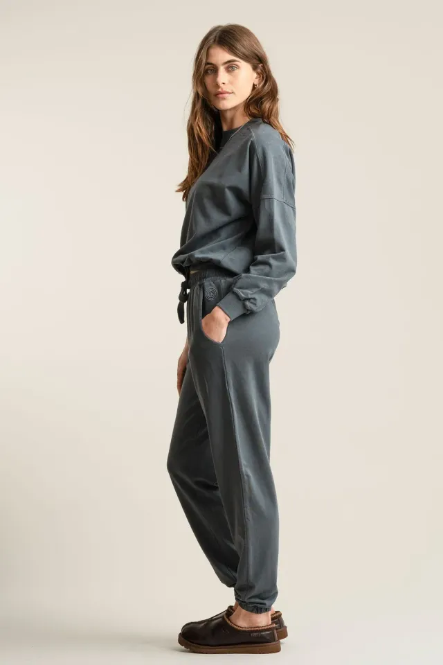 KOMODO Evie Jogginghose Schwarz Bio-Baumwolle