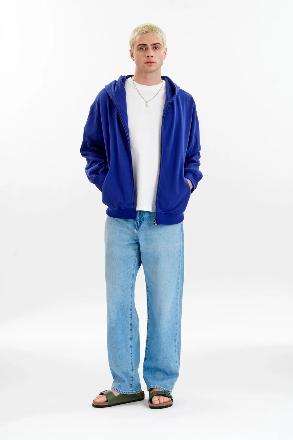 Komodo Luca Hoodie Herren Blau Bio-Baumwolle M