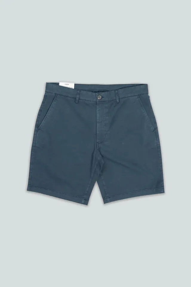 LAKOR McBeardface Shorts Blueberry Stretch Bio-Baumwolle