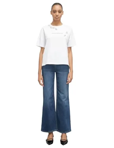 Motivi Spring Summer 24 T-Shirt Boxy Kristallsteine