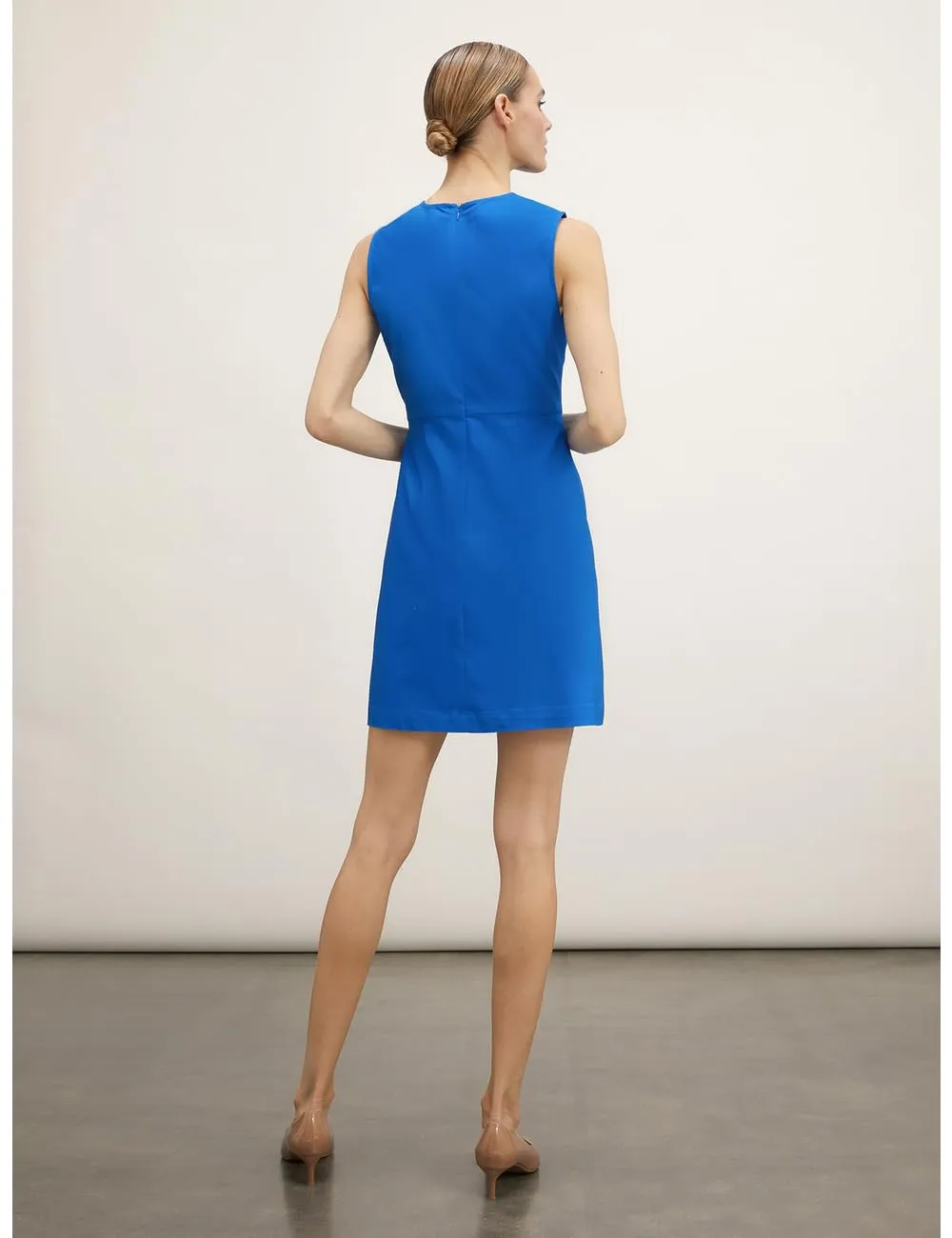 Motivi Spring Summer 24 Etuikleid Kleid mit Kellerfalte