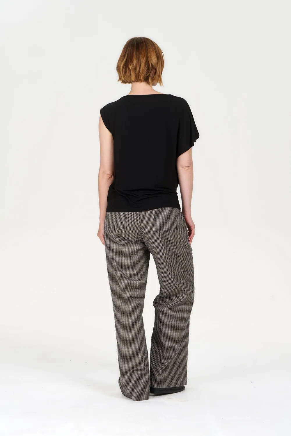 KOMODO CATE Top Schwarz Modal Damen Gr.38