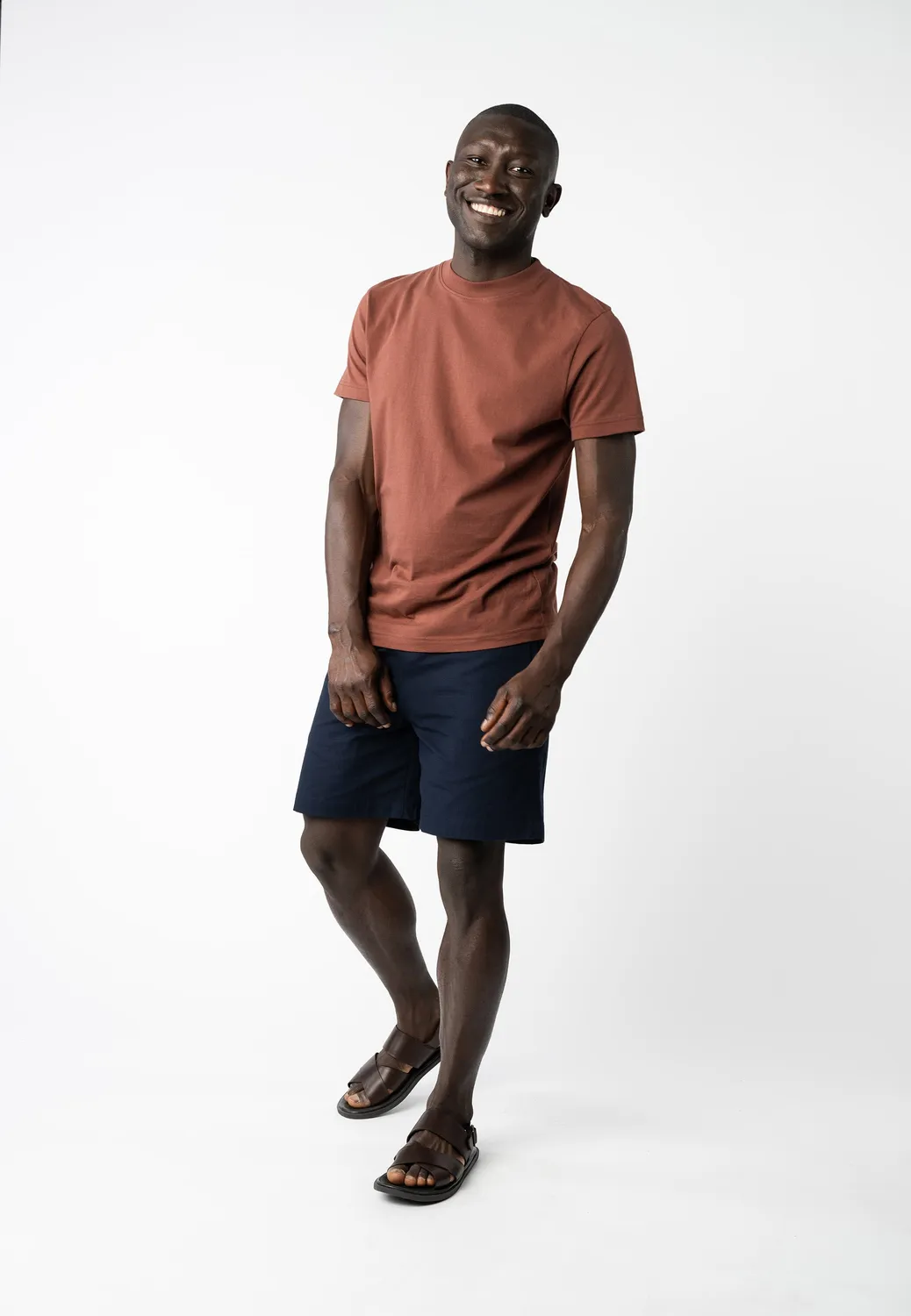 MELA Bangoura Ripstop Shorts navy Baumwolle