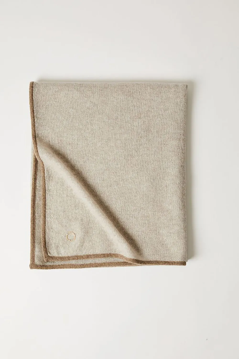 Oyuna Daya Throw Decke Feather & Taupe leicht
