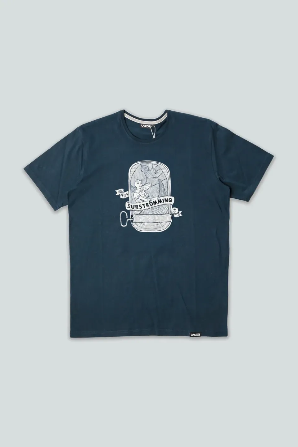 LAKOR Surströmming T-Shirt Blueberry Bio-Baumwolle