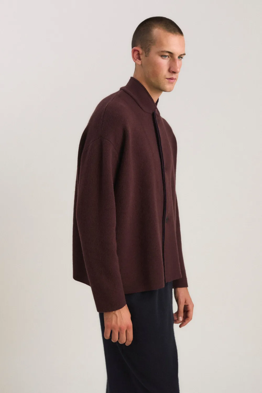 Oyuna Wind Jacke Carob & Ink Jacquard