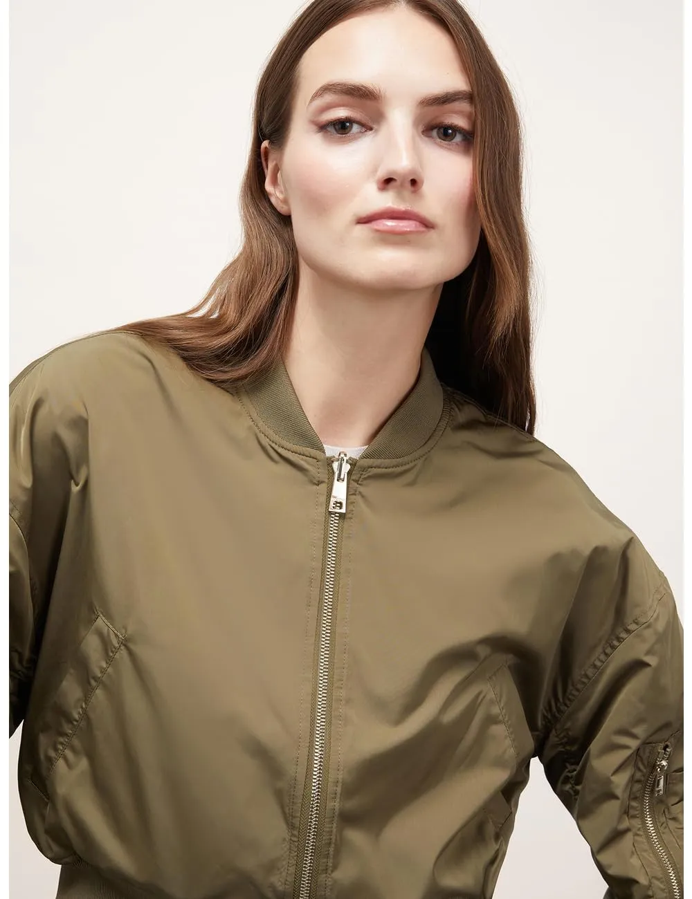 Motivi Bomberjacke glänzend Jacke Steppfutter Reiverschluss