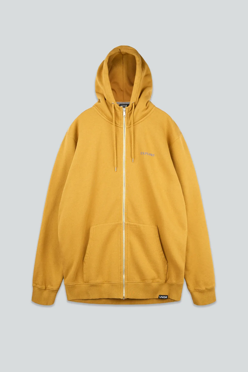 LAKOR Out There Zip Hoodie Wood Thrush Bio