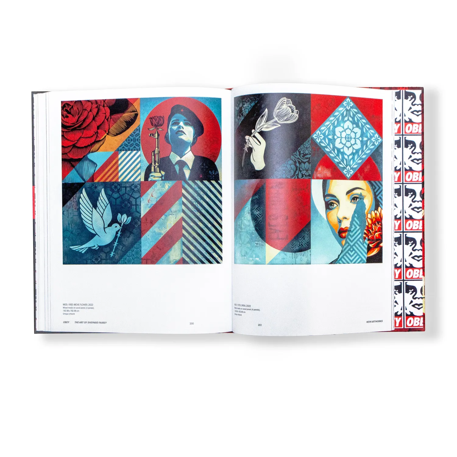 Obey The Art of Shepard Fairey Buch Hardcover signiert