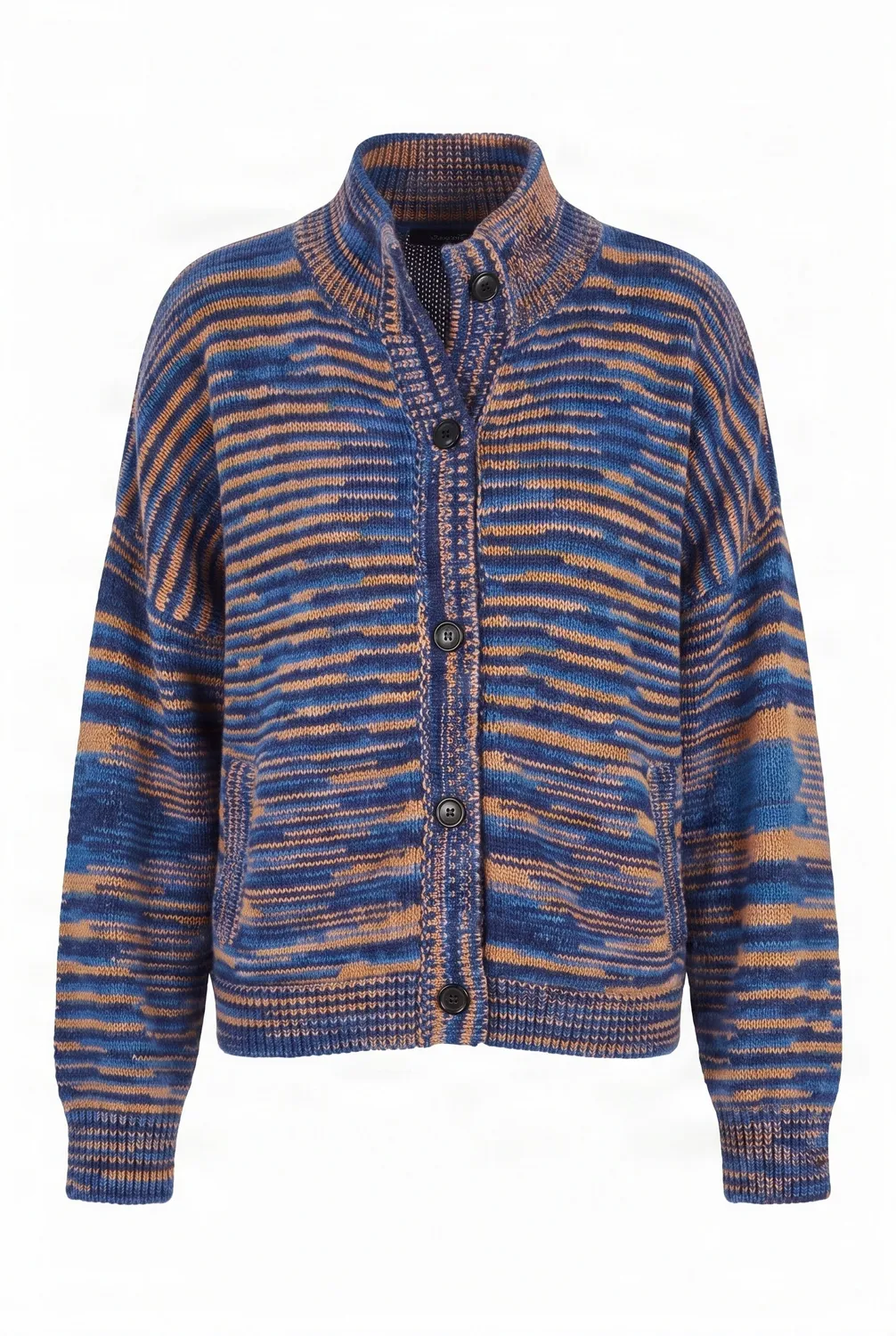 Komodo Clara Cardigan Strickjacke Blau Lammwolle