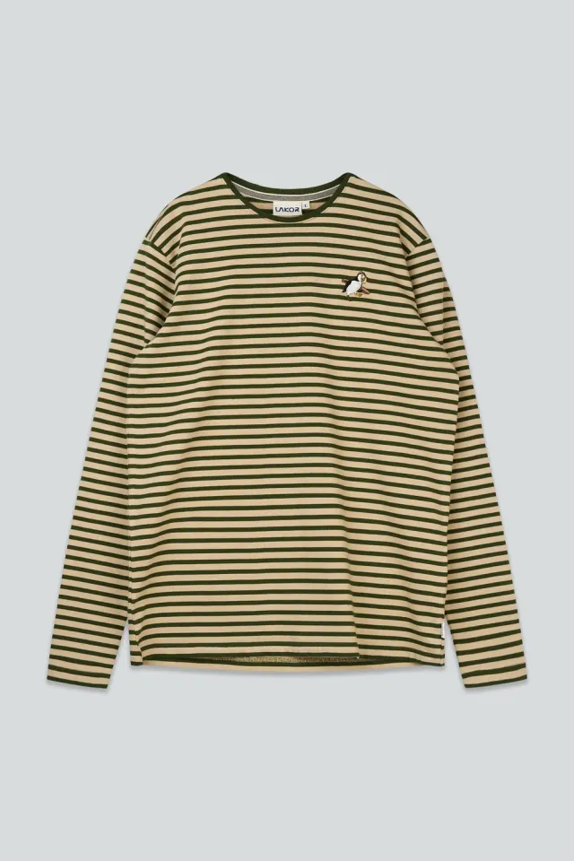 LAKOR Ahoy Mini Sea Parrot T-Shirt White Pepper