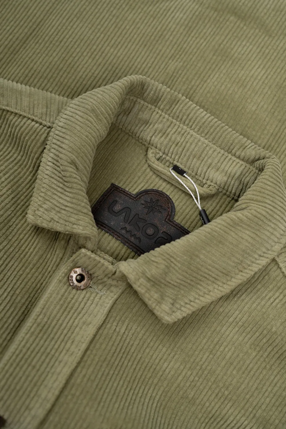 LAKOR Courd Jacket Jacke Mosstone Bio-Baumwolle
