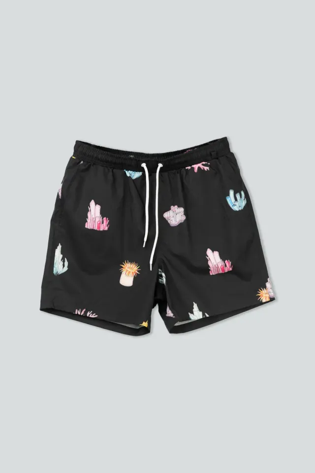 LAKOR Coral Swim Shorts Moonless Night Badeshorts