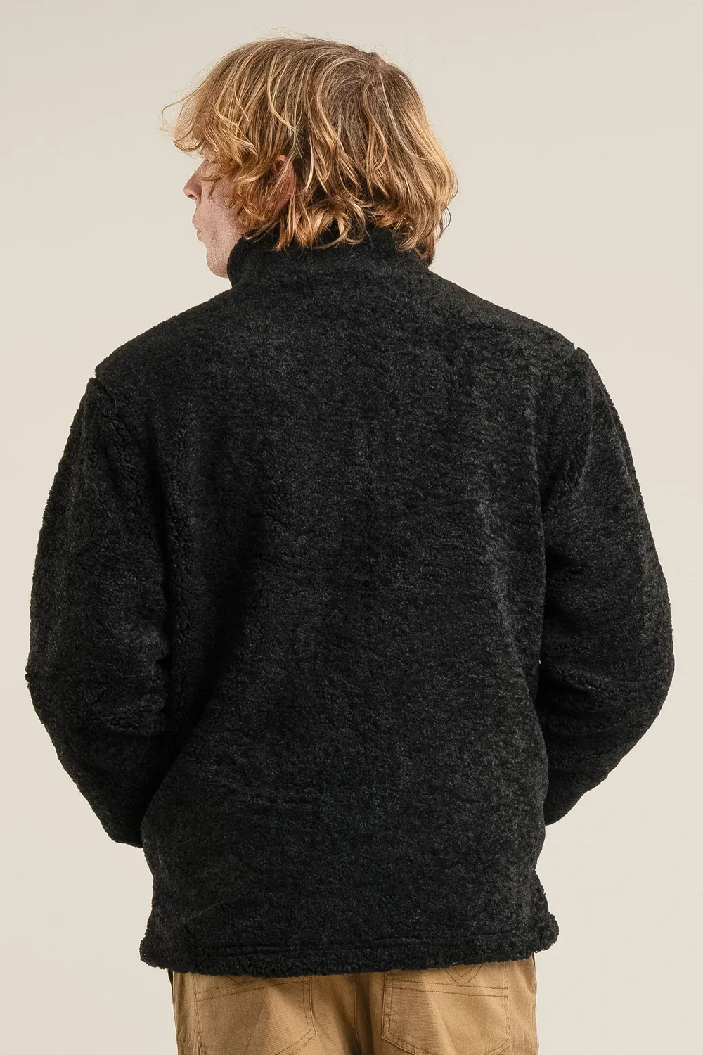 Komodo Drew Jacke Schwarz L Recycling-Fleece