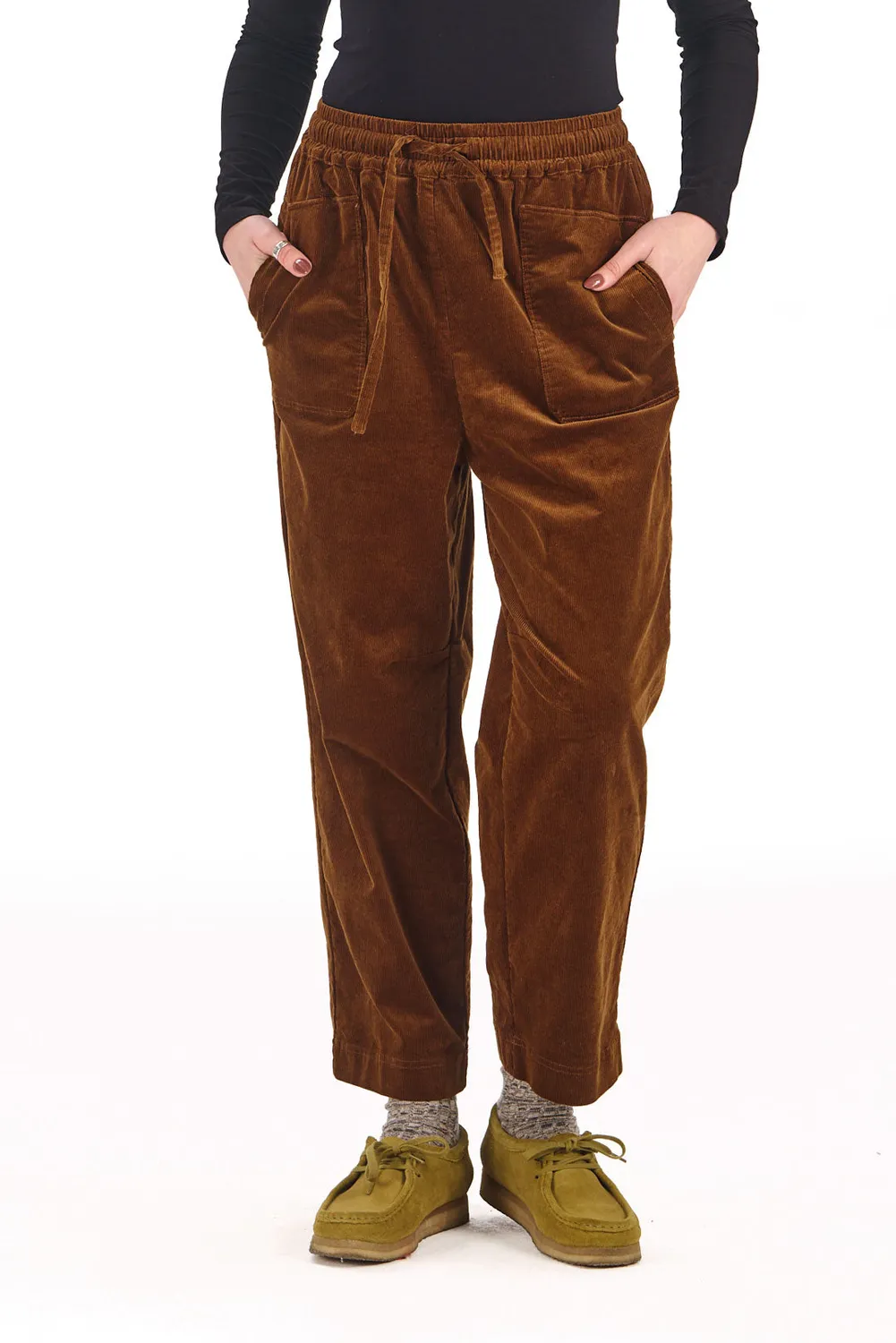 KOMODO DREAM Cord Hose Chestnut Bio-Baumwolle