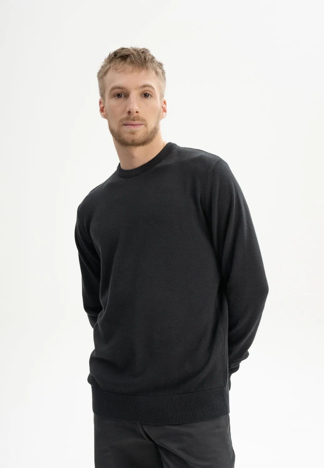 MELA HIMAL Pullover chai M Fairtrade-Baumwolle