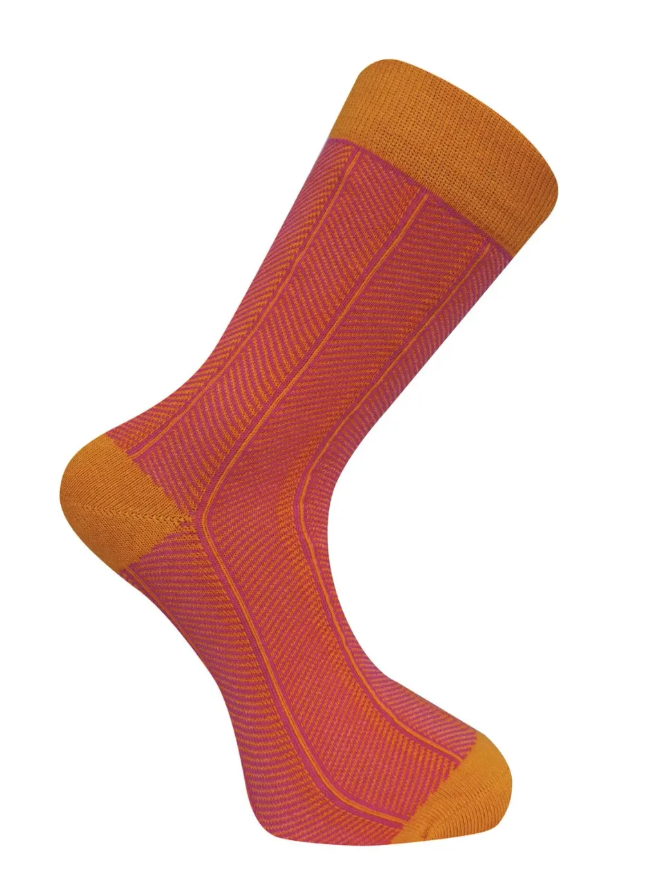 KOMODO HERRINGBONE Socken Fire EUR 42-46 Baumwolle