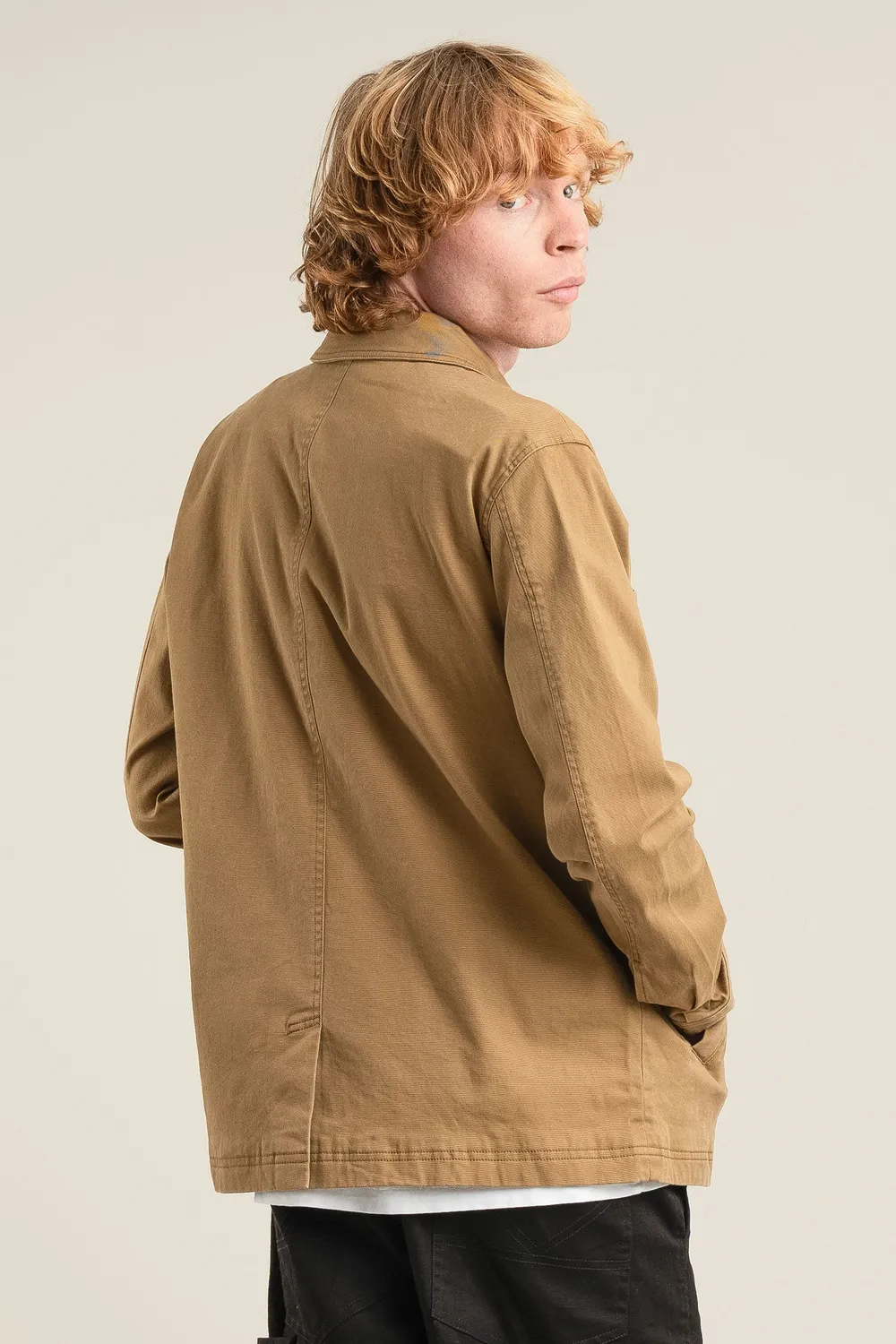 KOMODO STANLEY Jacke Olive Bio-Baumwolle Herren