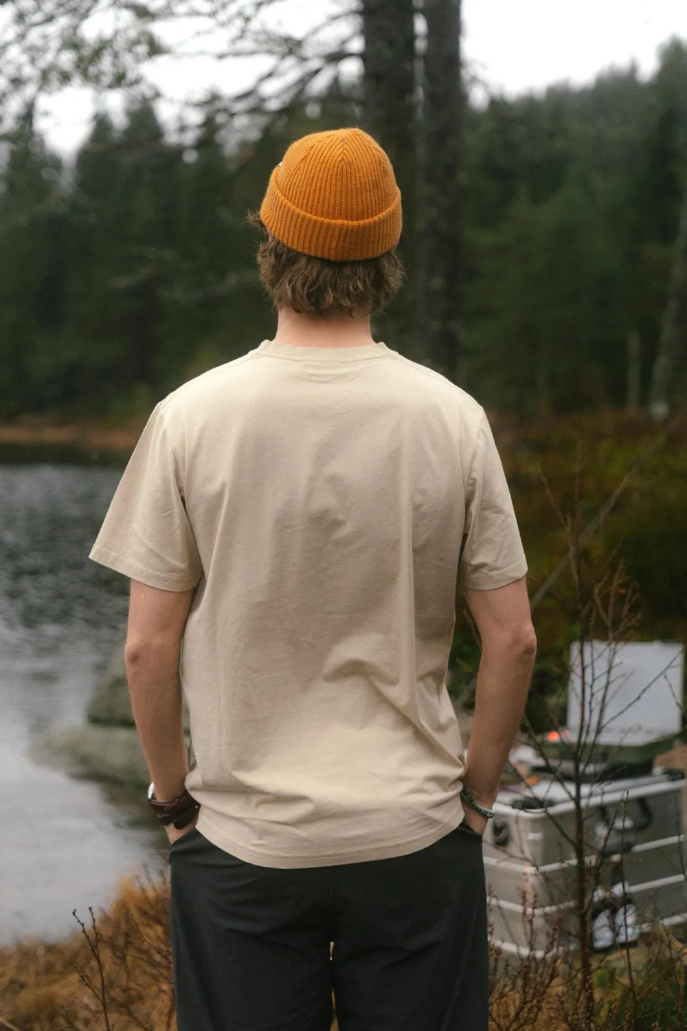 LAKOR Hike Stretch T-Shirt White Pepper Bio