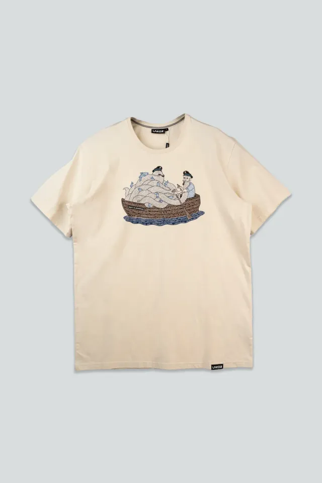 LAKOR Boaty McBoatface T-Shirt Rainy Day Bio