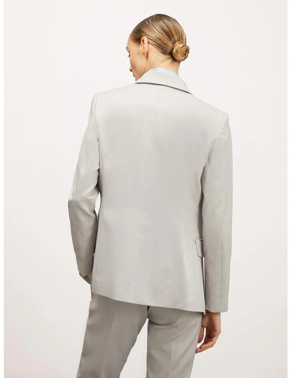 Motivi Blazer Shiny-Optik Einreiher Glanz-Blazer