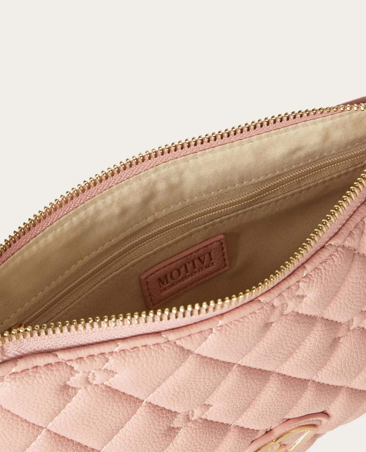 Motivi Flache Tasche gesteppt Umhängetasche 23 cm beschichtet