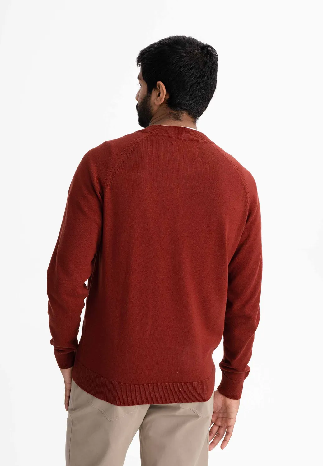 MELA SHAMIAL Strickjacke schwarz aus Bio-Baumwolle