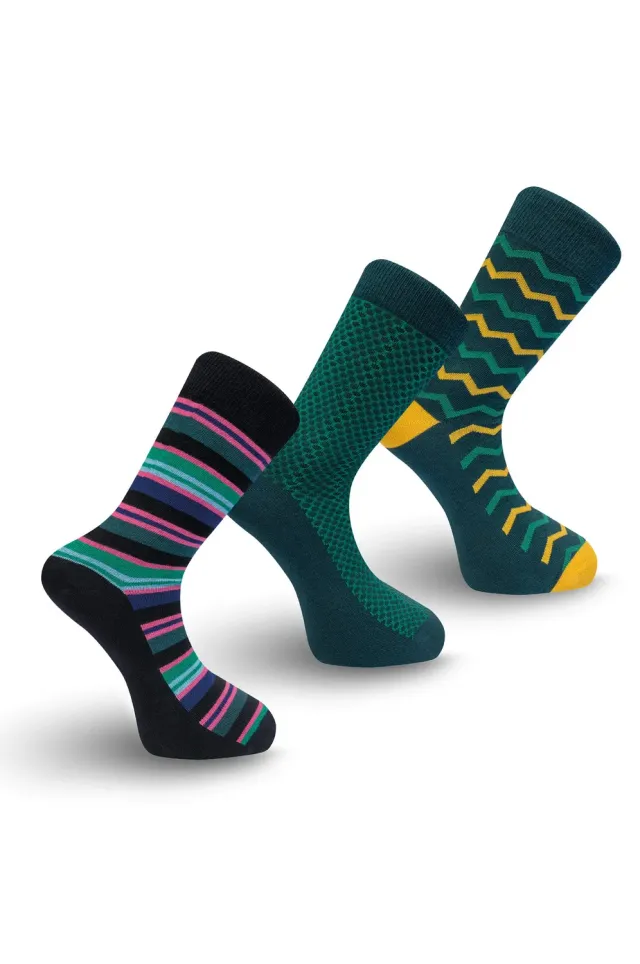 Komodo Jazz Socken-Box Bio-Baumwolle Jacquard