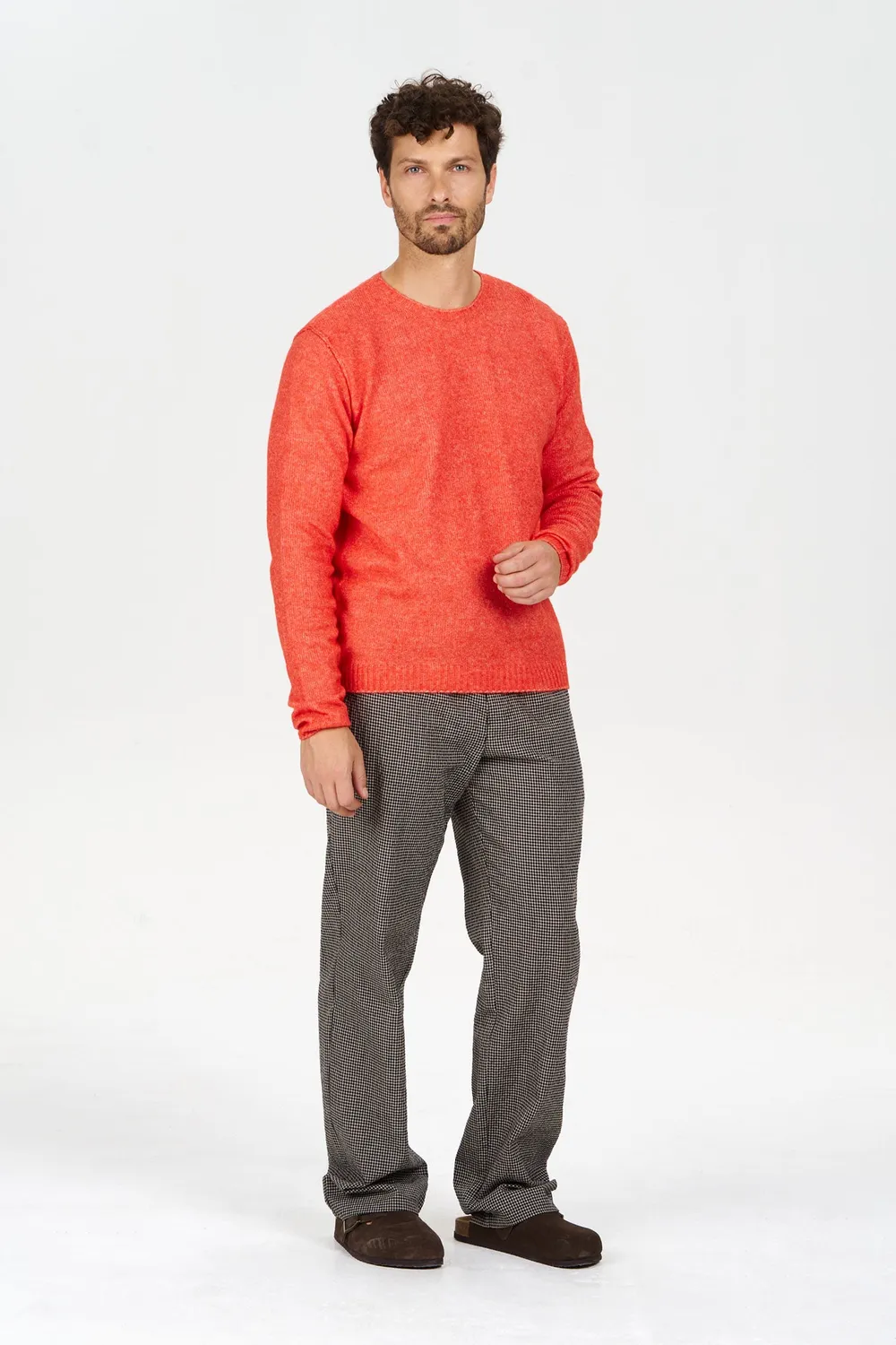 KOMODO JOSHUA Hose Check aus Bio-Baumwolle