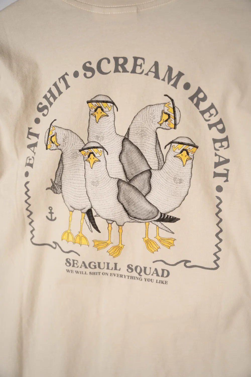 LAKOR Seagull Squad T-Shirt Rainy Day Bio