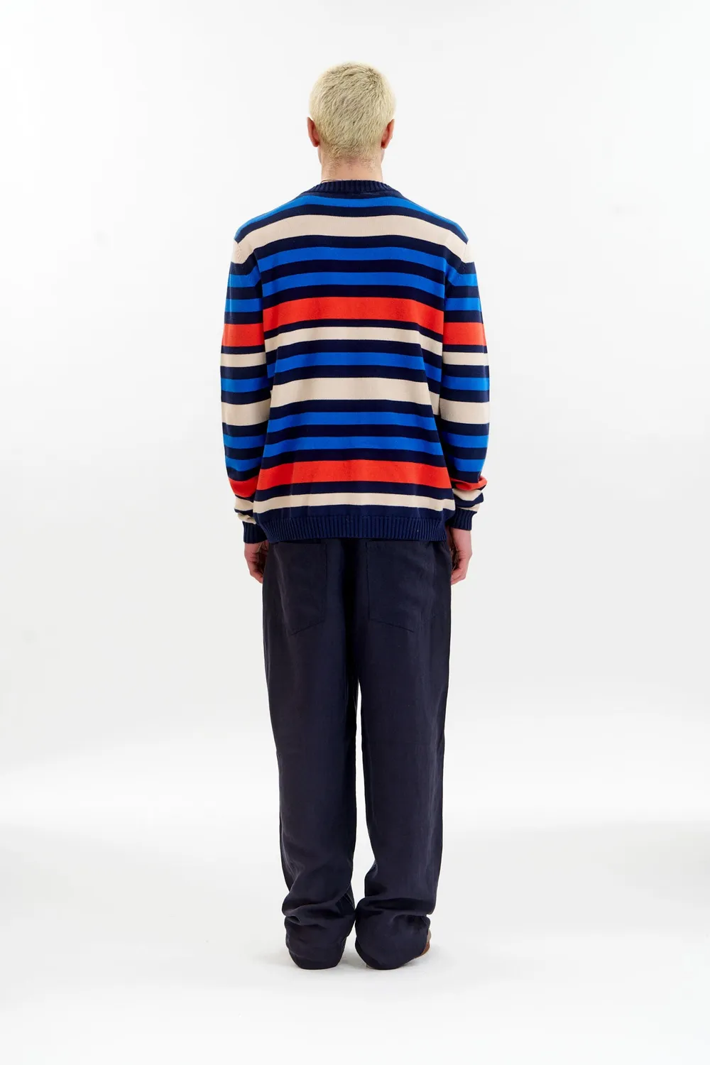 Komodo Stripe Cardigan GOTS Bio-Baumwolle