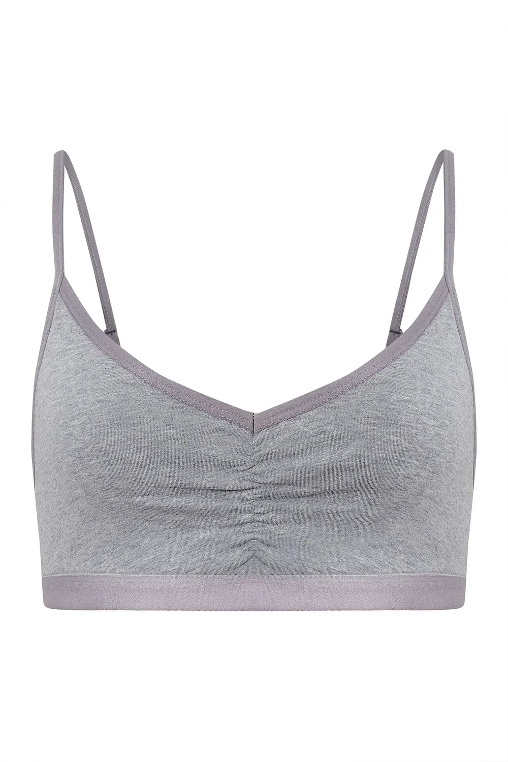 KOMODO ANASTASIA BH Grau GOTS Bio-Baumwolle